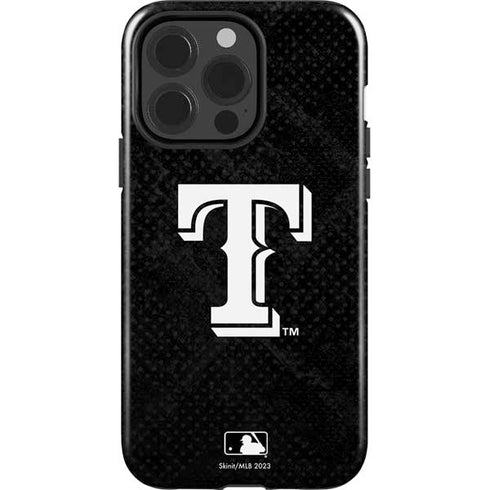 MLB Texas Rangers Jays Dark Wash iPhone 15 Pro Impact Case